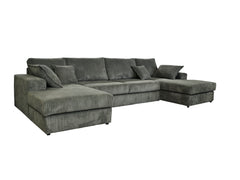 Dylan Jumbo Cord Large Double Ended Chaise Sofa