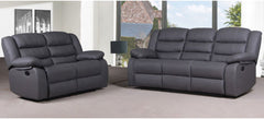 Roma Leather Recliner 3seater 2seater Sofa set With Drink Holder