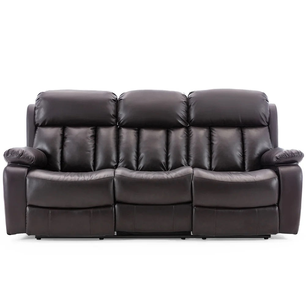 Samarton 3 Seater Leather Recliner sofa