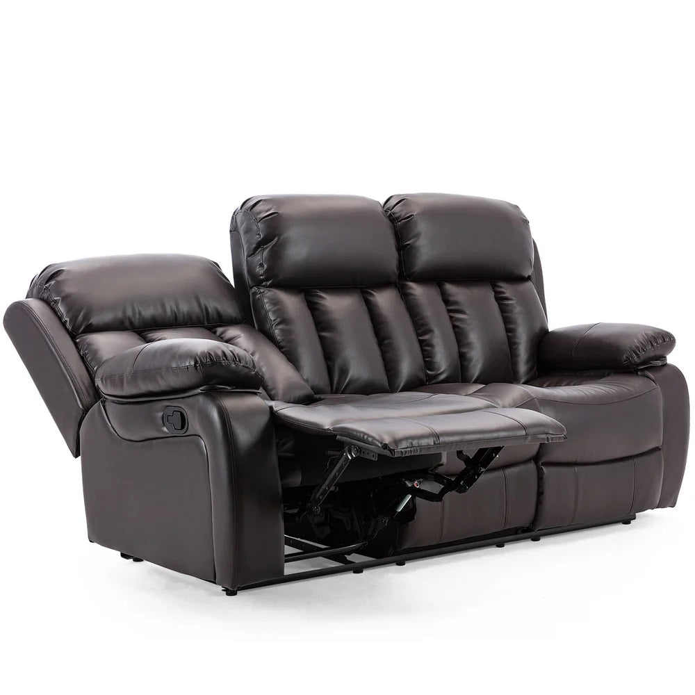 Samarton 3 Seater Leather Recliner sofa