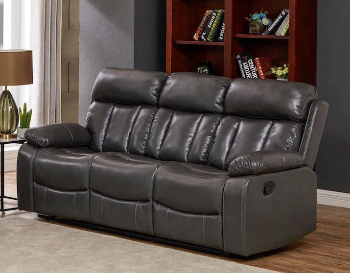 Samarton 3 Seater Leather Recliner sofa