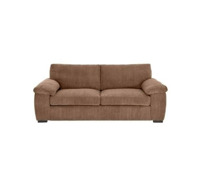 Amalfi Jumbo Cord 3 Seater Sofa Set