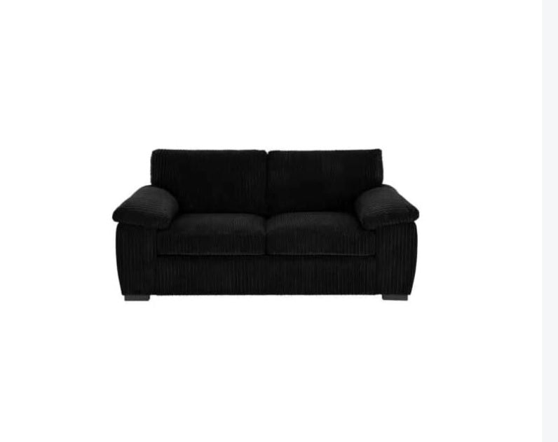 black sofa