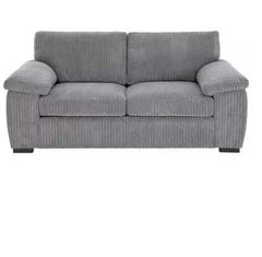 jumbo Cord Sofa 2 seater in grey color