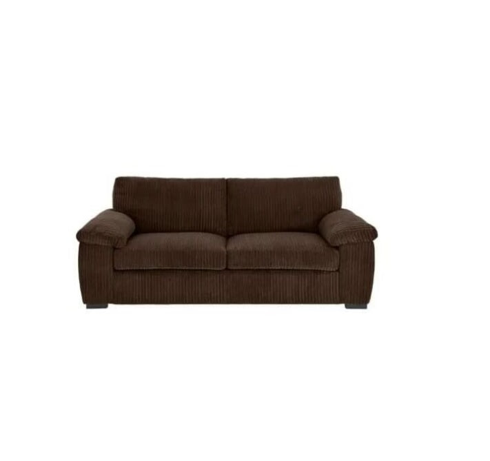 jumbo Cord Sofa 2 seater in chocolate color