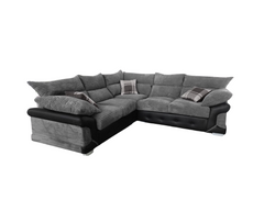 Logan Jumbo cord High Back Large Corner Sofa