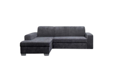 Versatile Small 2 Seater Fabric Chaise Sofa Bed