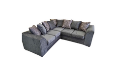 Zina 2 Corner Chenille Fabric Sofa