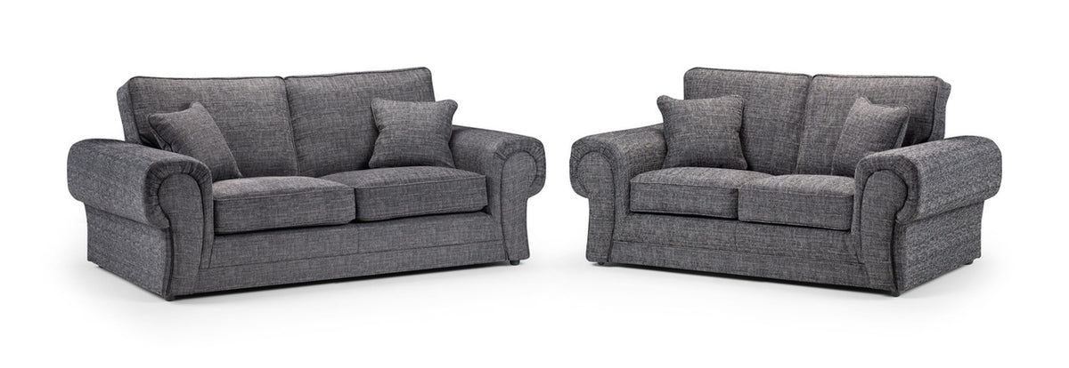 Wilcot 3 seater + 2seater Sofa Set Grey