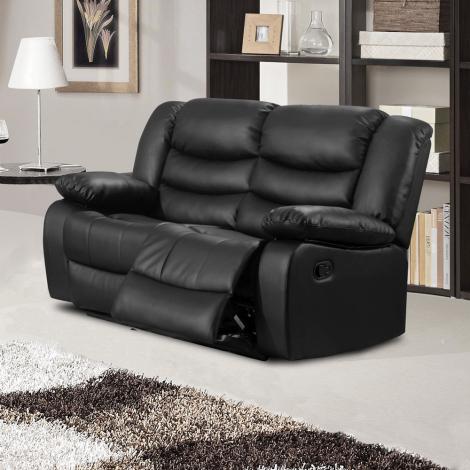 Roma Leather Recliner 3 Seater & 2 Seater sofa -Available in 2 Colours