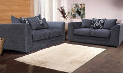 Zina 3+2 Seater Chenille Fabric Sofa Set