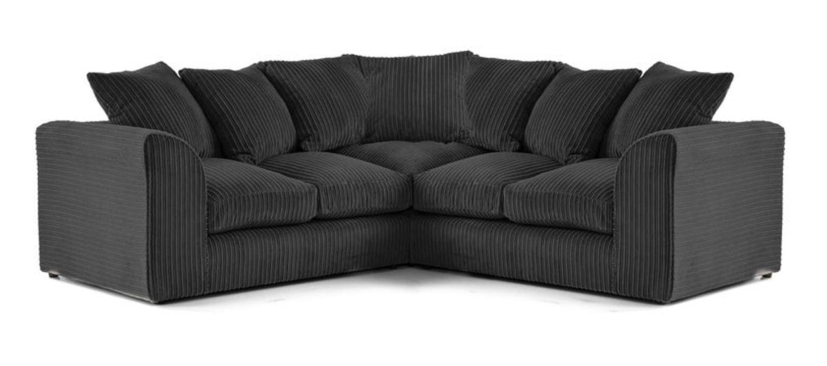 Rabi Large Jumbo Cord Corner Sofa