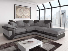 Dino Corner sofa - Black & Grey