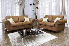 Oakland 3 Seater +2 Seater Sofa Set Black/Brown