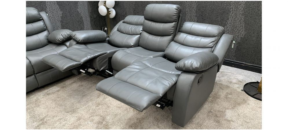 Roma Leather Recliner 3 Seater & 2 Seater sofa -Available in 2 Colours