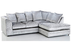 Dylan Crushed Velvet Corner sofa