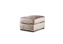 Aurora Crushed Velvet Footstool/ Pouffe