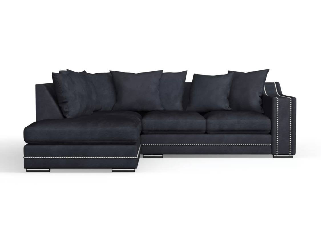 Cruze Corner Sofa Seal Grey / Charcoal Grey