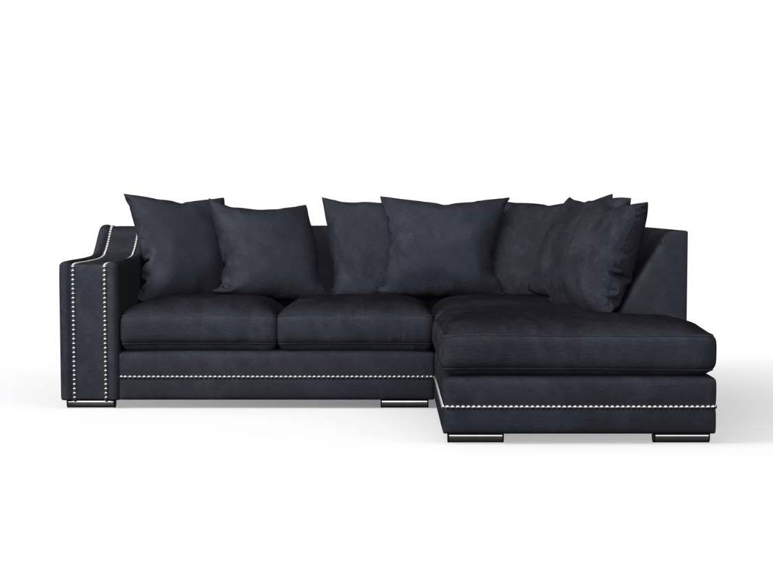 Cruze Corner Sofa Seal Grey / Charcoal Grey