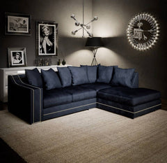 Cruze Corner Sofa Seal Grey / Charcoal Grey